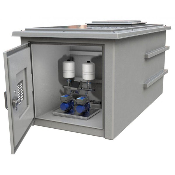 GRP Combination Unit With Twin Pump