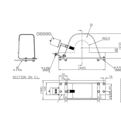 Grease Adaptor Kit BD-BF BioDisc