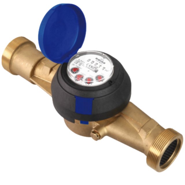 Water Meter WRAS 1 1/4' with 1:10 Pulse Reader