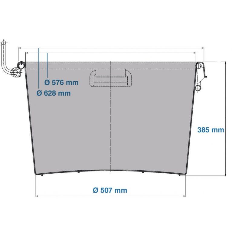 90 Litre Mortar Tub, Pack of 10