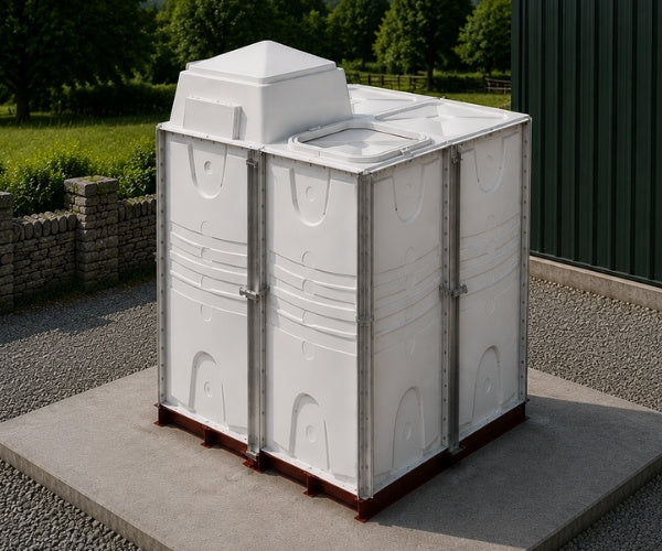 GRP Sectional IFB Airgap Tanks