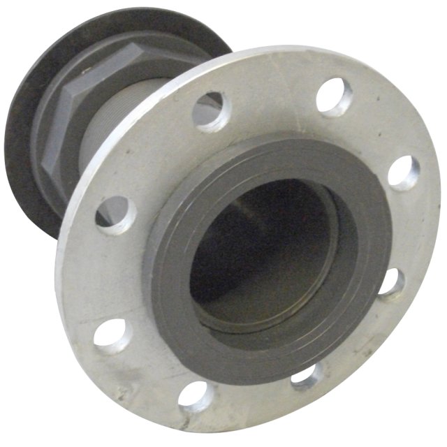 2 1/2' PVC Back-Nut Type Flange Tank Connector