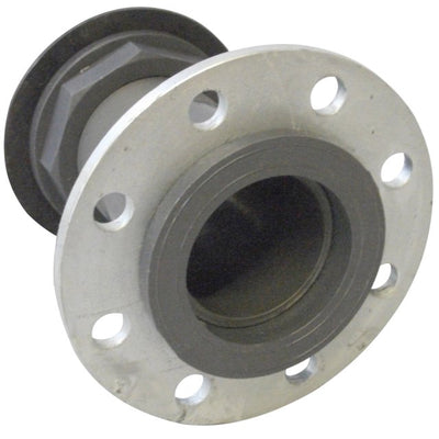 2 1/2' PVC Back-Nut Type Flange Tank Connector
