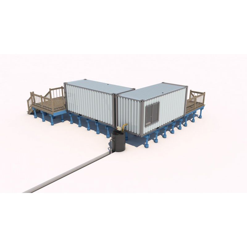1700 Litres POLY Above Ground Water Pumping Station