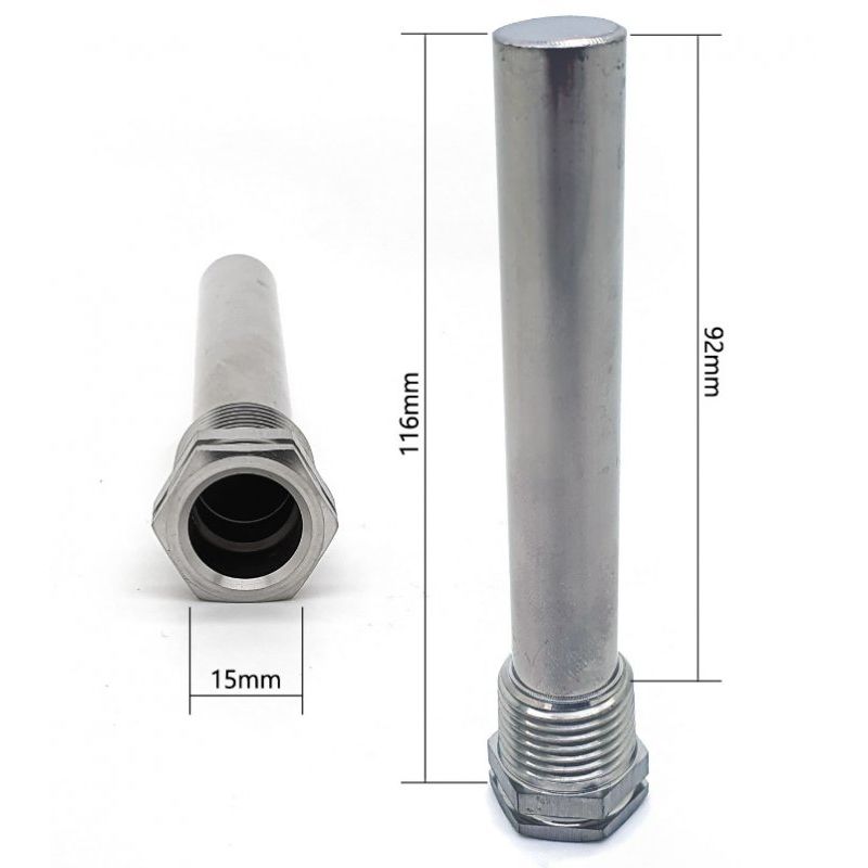 1/2'' Stainless Steel Thermostat Pocket
