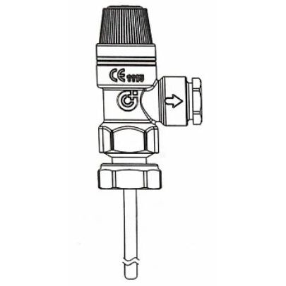 XE Temperature & Pressure Relief Valve (10bar)