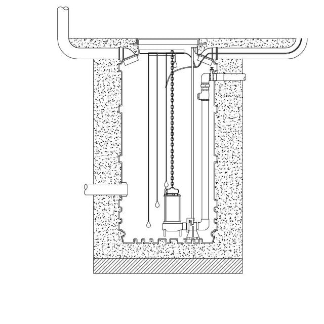Mini pump Station Diagram