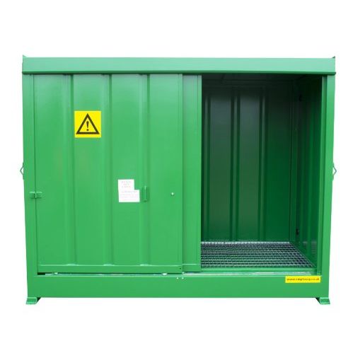 Steel Bunded IBC, Drum Store, DPU8-2