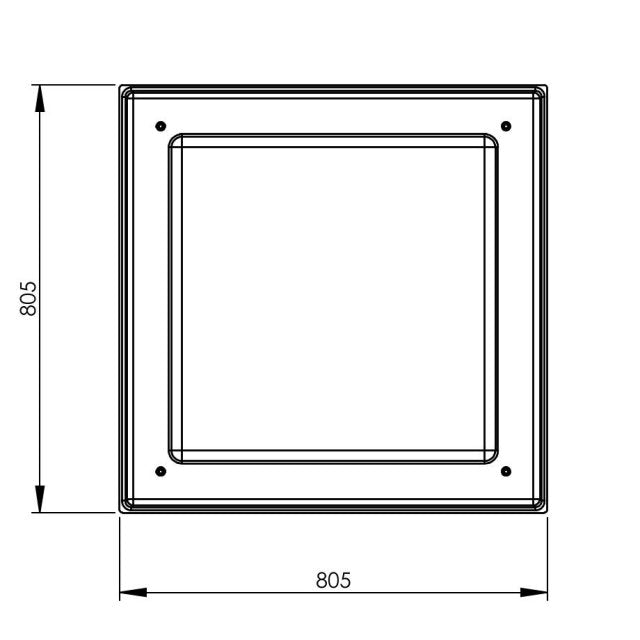 225 Litre GRP Water Tank - Two Piece Insulated