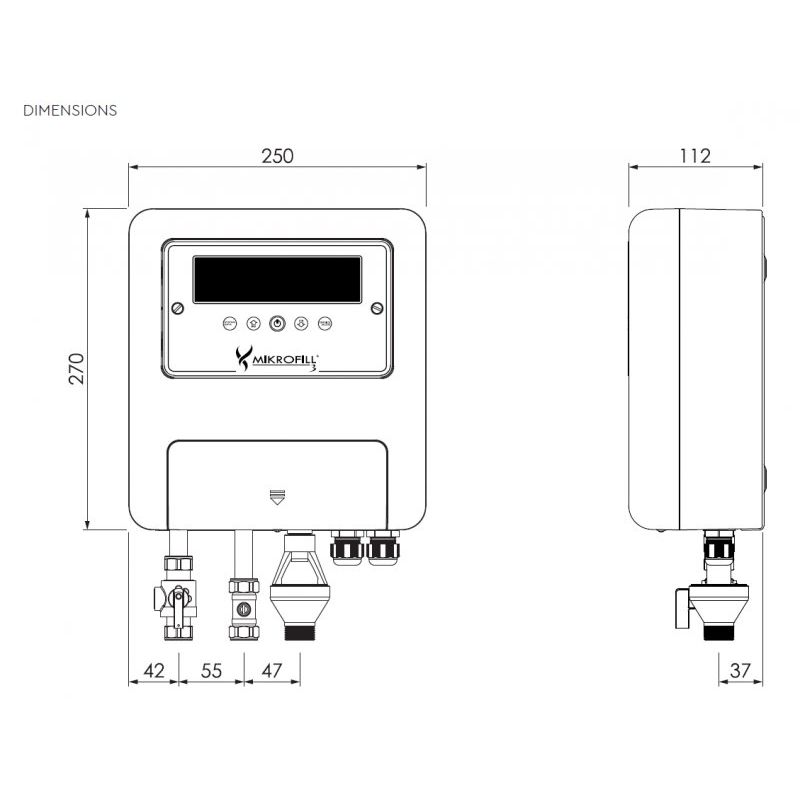 Mikrofill 3 Single Pressurisation Unit