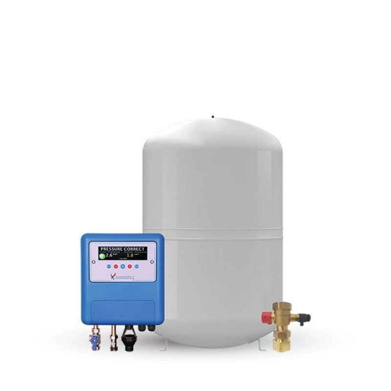 Mikrofill 18 Pressurisation Set with 18 Litre vessel and Service Valve