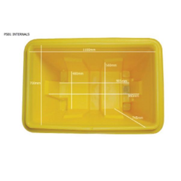 350 Litre Storage Portable Container with Lockable Lid