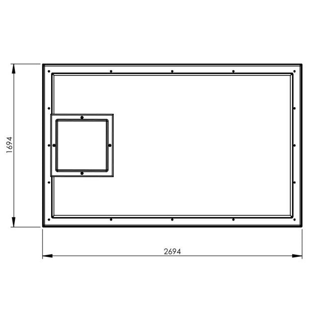 5625 Litre GRP Water Tank, Insulated