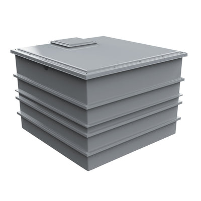6001 Litre GRP Water Tank - Two Piece Insulated