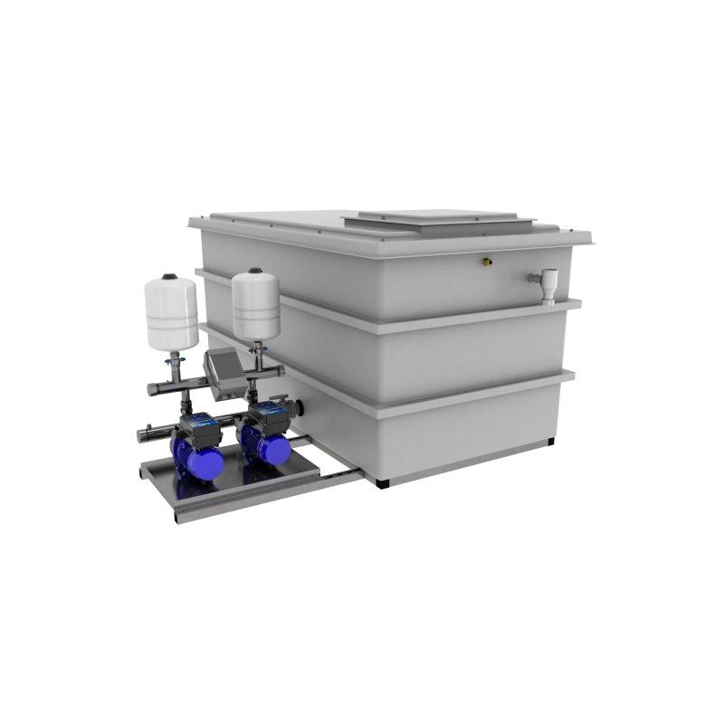 AquaForce 2000 Litre Booster Package (Standard AG)