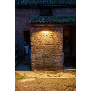 JFC Flare 6W Solar Wall Light installed