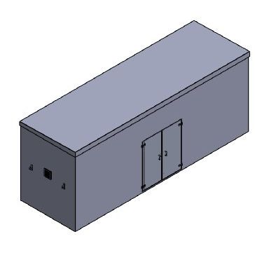 GRP Booster Set Grand Enclosure PWHG.8x2.5x3
