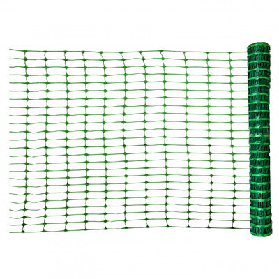 Hotline 50m Plastic Fencing Mesh Roll Green