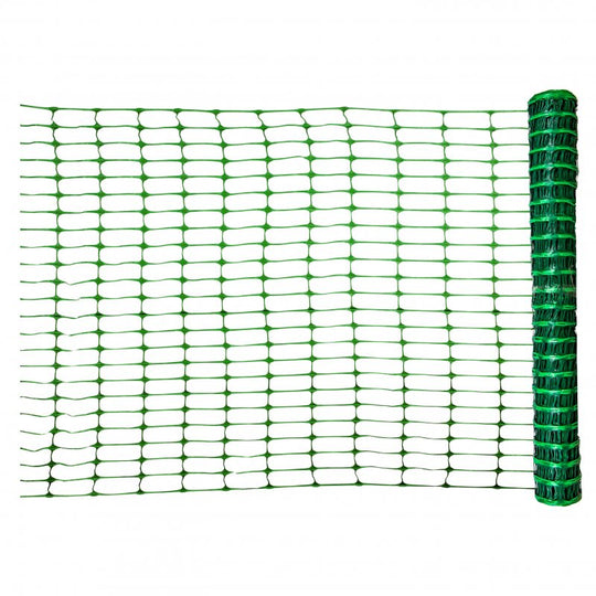 Hotline 50m Plastic Fencing Mesh Roll Green