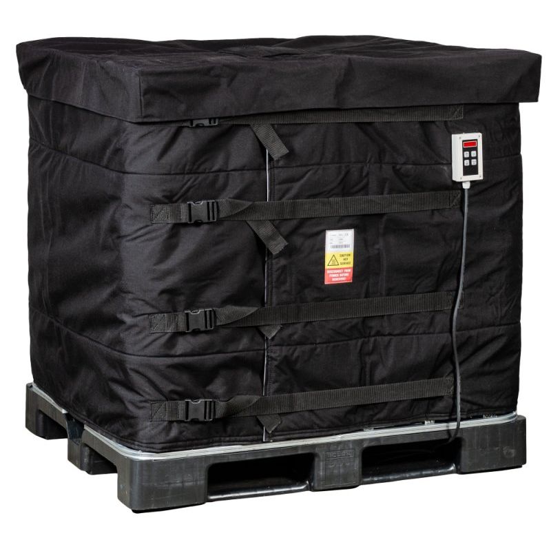 11-9860A + 11-9861D 1000L IBC heater with the optional Lid