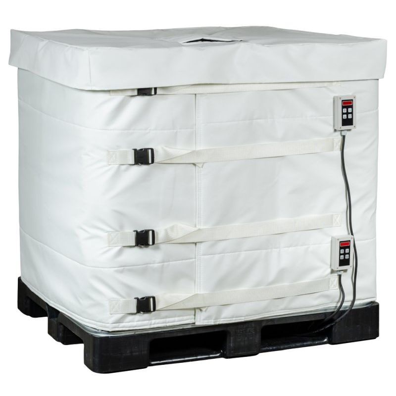 20-2797 + 20-2799 - 1000L IBC FDA Approved IBC heater with optional Lid