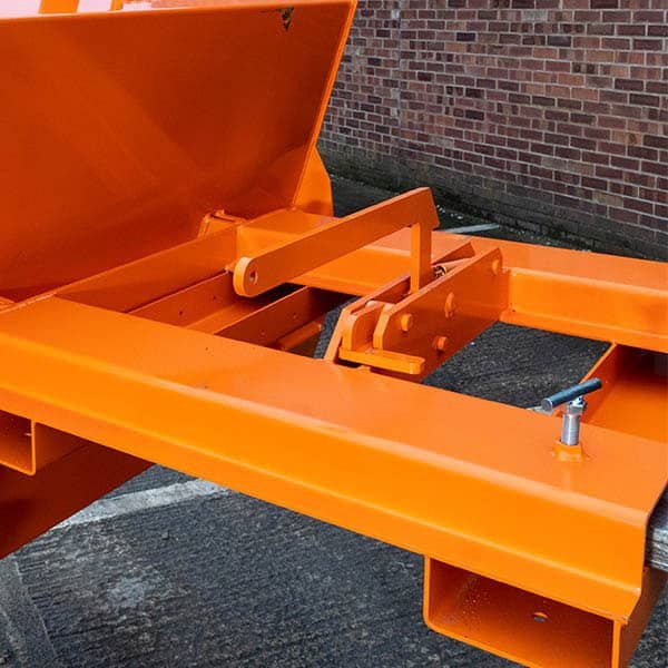 Invicta Forklift Mounted Tipping Skip - Various Capacities