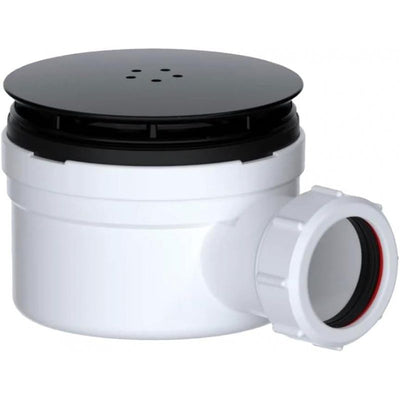 PlumbEZ 90mm Universal Outlet Shower Trap with Removable Hair Trap
