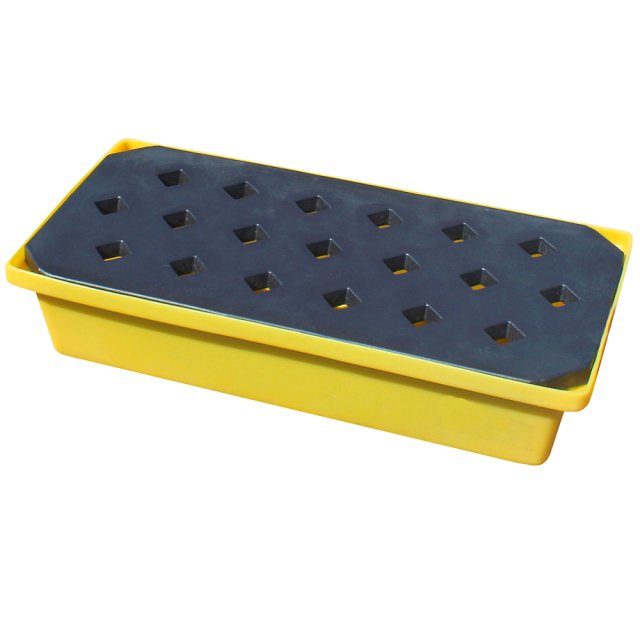 Spill drip tray with grate, 31 Litre