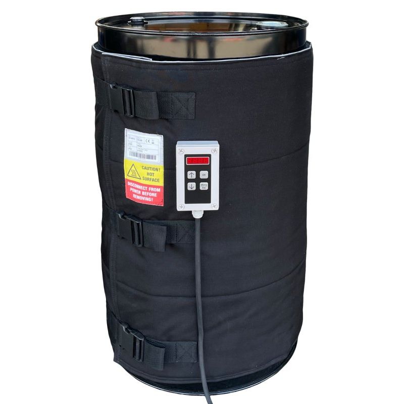 Drum Heating Jacket 0-90ºC Digital for 105 - 120 L Steel drum