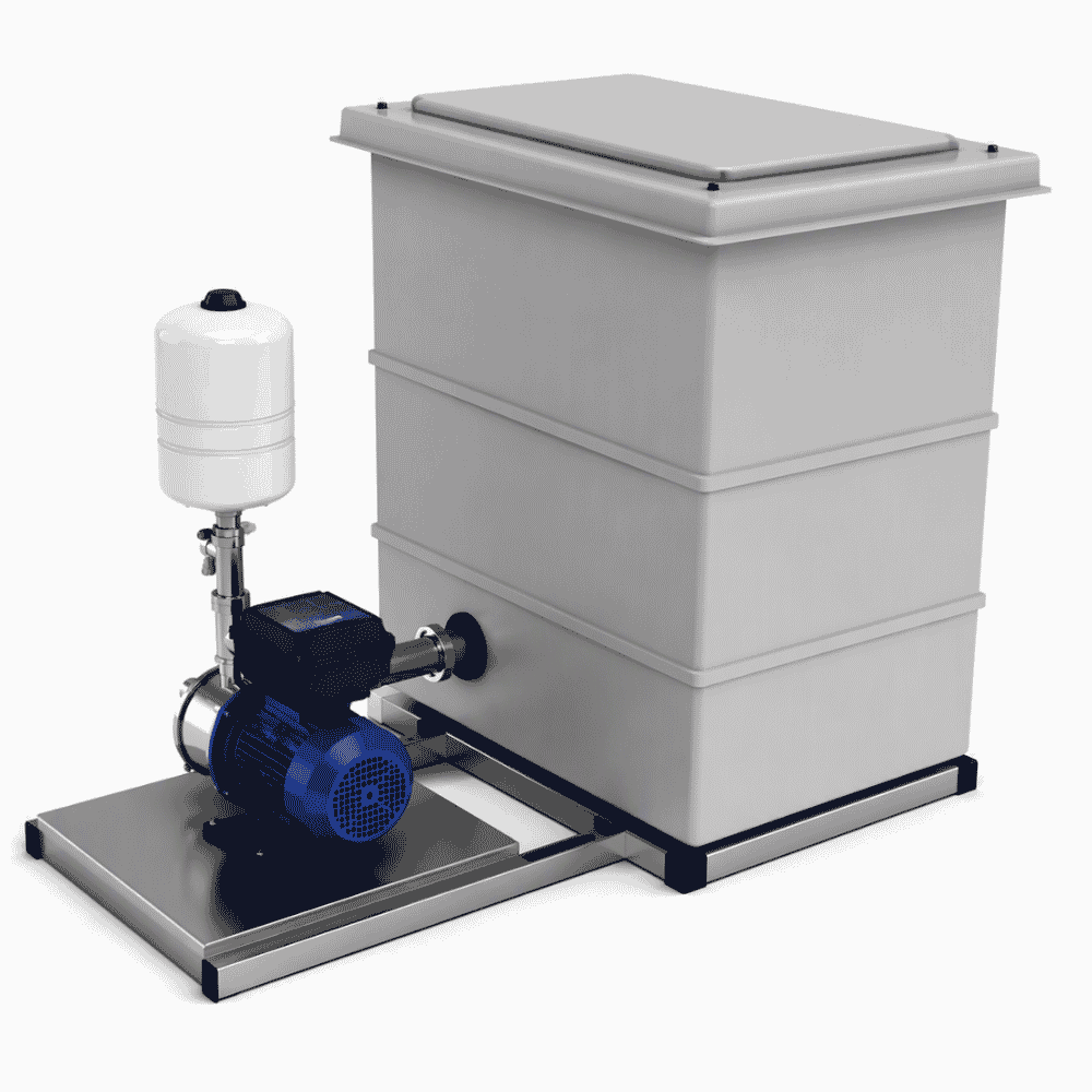 AquaForce 601 Litre CAT5 Booster Package