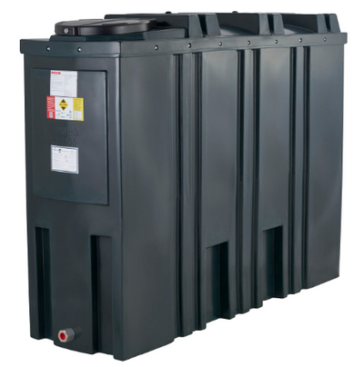 1400 Litre Slimline Bunded Oil Tank