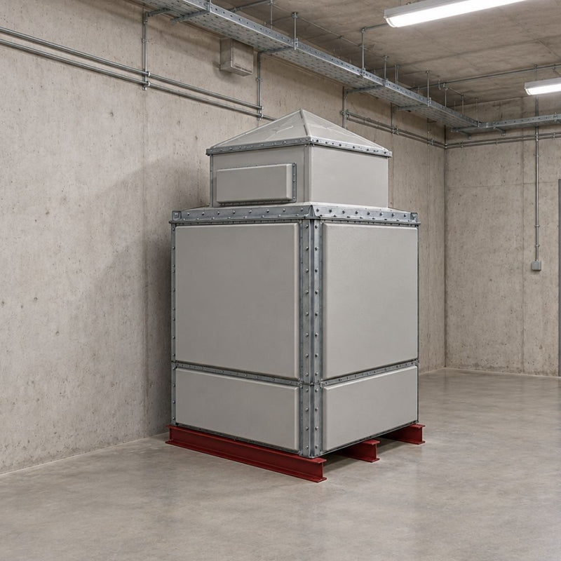GRP Sectional TIF AB Airgap Tanks