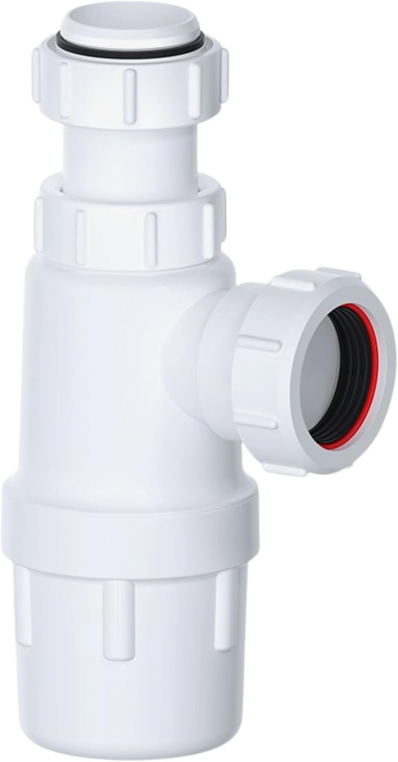 40mm Telescopic Adjustable Bottle Trap with Anti-Slip Ring