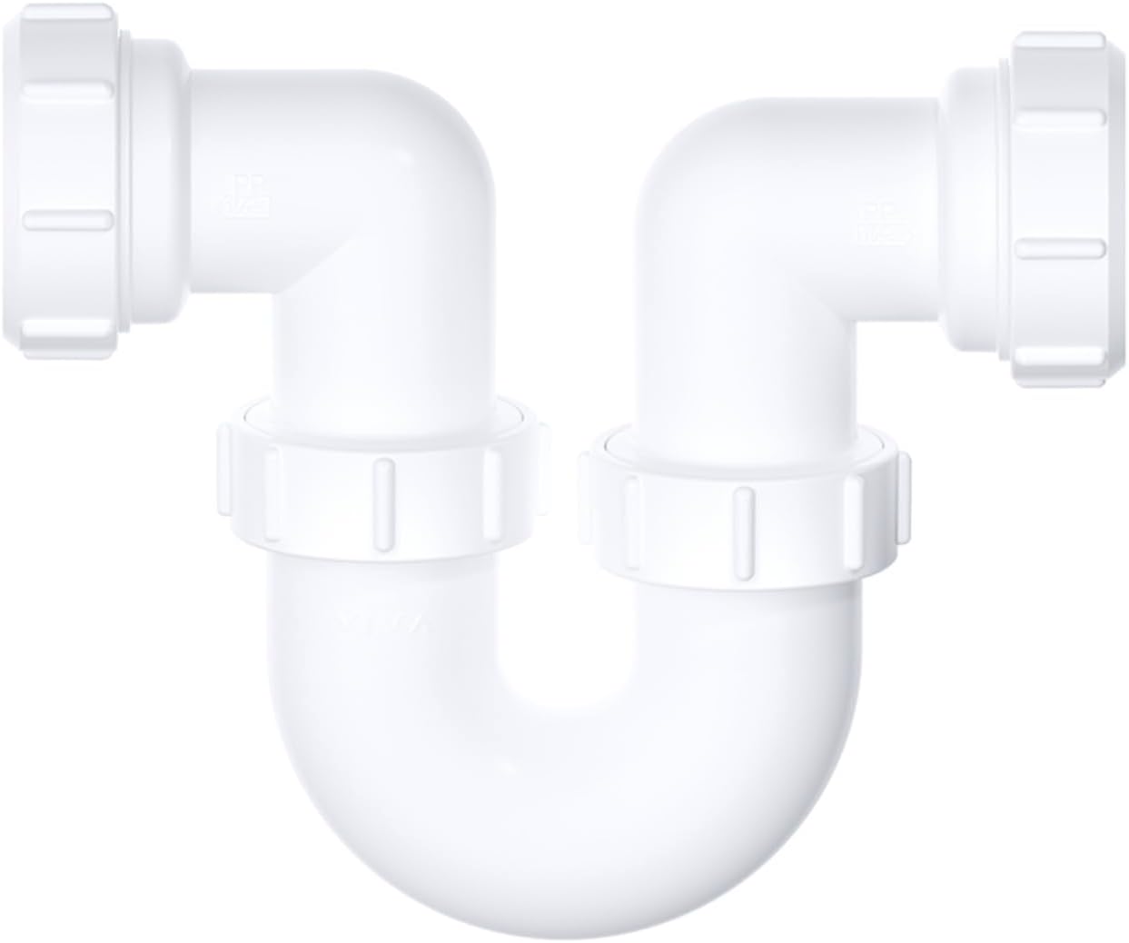 40mm Easy Flow running Swivel P Trap with Multi fit Connection