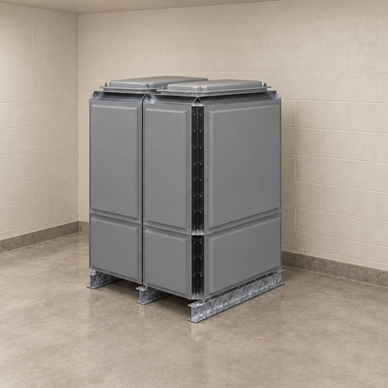 GRP Sectional Divided TIF Tanks