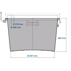 90 Litre Mortar Tub, Pack of 10 90 Litre Mortar Tub, Pack of 10