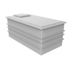 3185 Litre GRP Water Tank - Two Piece Insulated 3185 Litre GRP Water Tank - Two Piece Insulated