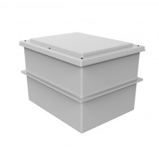 570 Litres GRP Water Tank - Two Piece Insulated 570 Litres GRP Water Tank - Two Piece Insulated