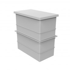 600 Litre GRP Water Tank - Two Piece Insulated 600 Litre GRP Water Tank - Two Piece Insulated