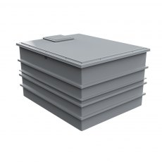 7500 Litre GRP Water Tank - Two Piece Insulated 7500 Litre GRP Water Tank - Two Piece Insulated