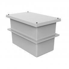 90 Litre GRP Water Tank - Two Piece Insulated 90 Litre GRP Water Tank - Two Piece Insulated