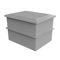 909 Litre GRP Water Tank - Two Piece Insulated 909 Litre GRP Water Tank - Two Piece Insulated
