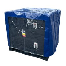 Full Waterproof PVC cover with transparent window for 1000L IBC Container Full Waterproof PVC cover with transparent window for 1000L IBC Container