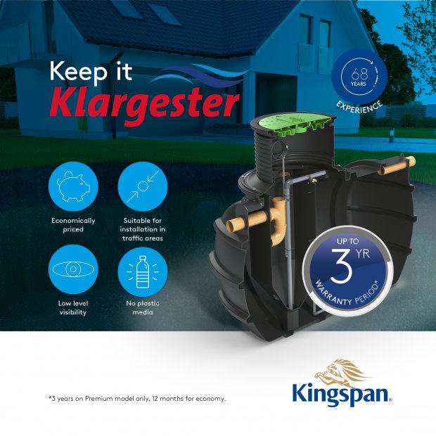 NEW KLARGESTER BIOAIR SEWAGE TREATMENT PLANT LAUNCHED