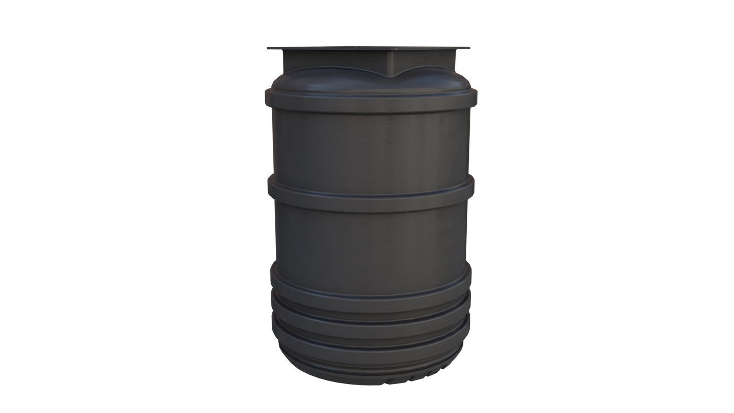 TD Mini Single Sewage Pump station, 1200 litre tank