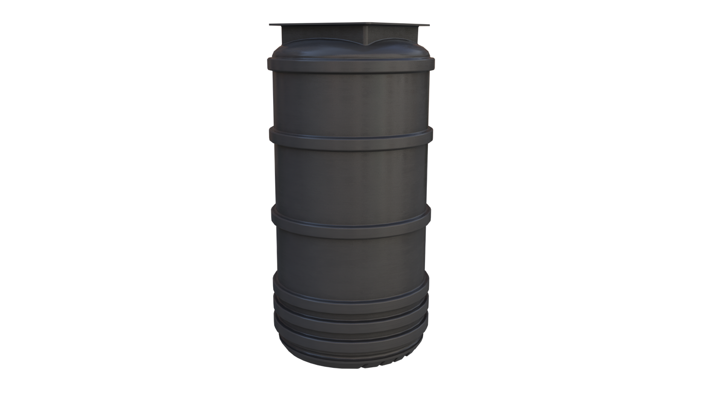 TD Mini Single Sewage Pump station, 1700 litre tank