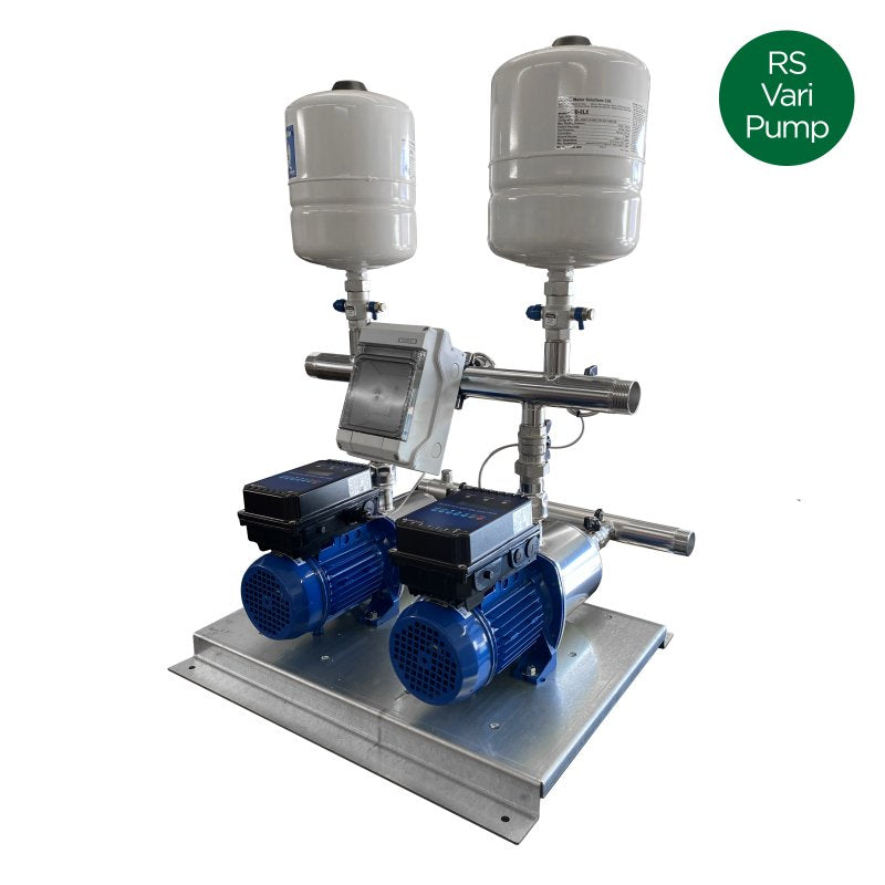 RS Vari Twin Variable Speed Booster Set, 320l/min @ 5.0 Bar