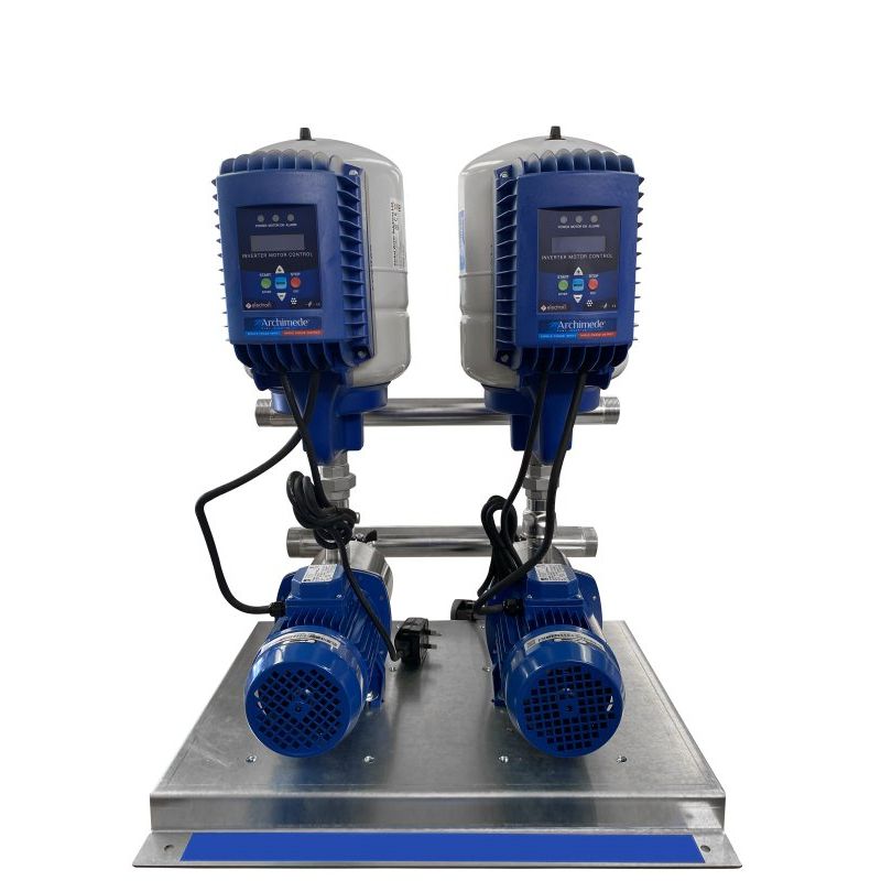 Twin Variable Speed Booster Set, 100l/min @ 4.5 Bar