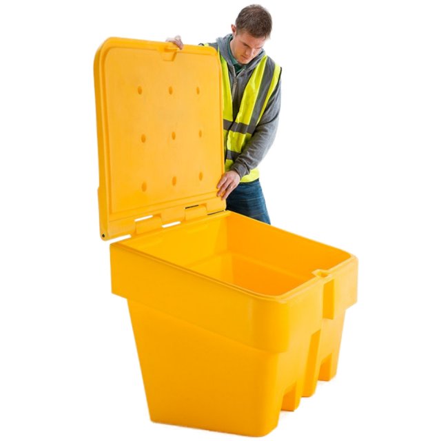 200 Litre Lockable Grit Bin
