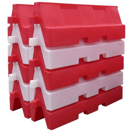 2 Metre Euro Safety Barrier, Red